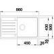 SET - dřez Blanco Sona 6 S s baterií Furio, dostupný v 6 barvách, přeprava zdarma