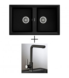 SET - DŘEZ TEKA Stone 90 B-TG BATERIÍ INFINITY, DOSTUPNÝ V 3 BARVÁCH, PŘEPRAVA ZDARMA