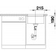SET - dřez Blanco Subline 400-U s baterií Alano Cr 