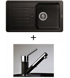 SET - dřez Blanco Favos Mini s baterií Bruno s vytahovací sprchou, dostupný v 5 barvách, přeprava zdarma